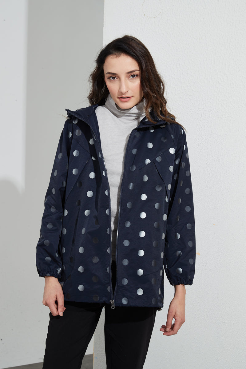 Windbreaker Navy Spot