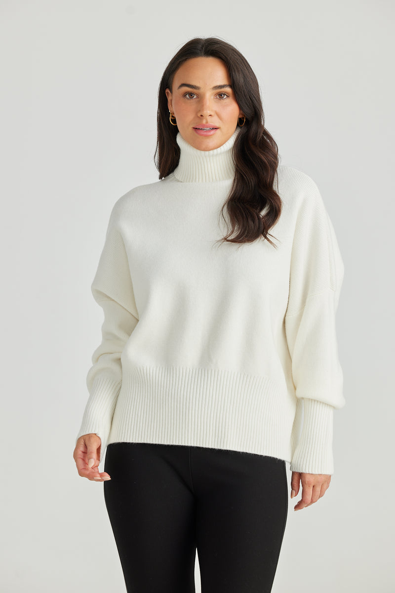 Sophie Knit Jumper Off White