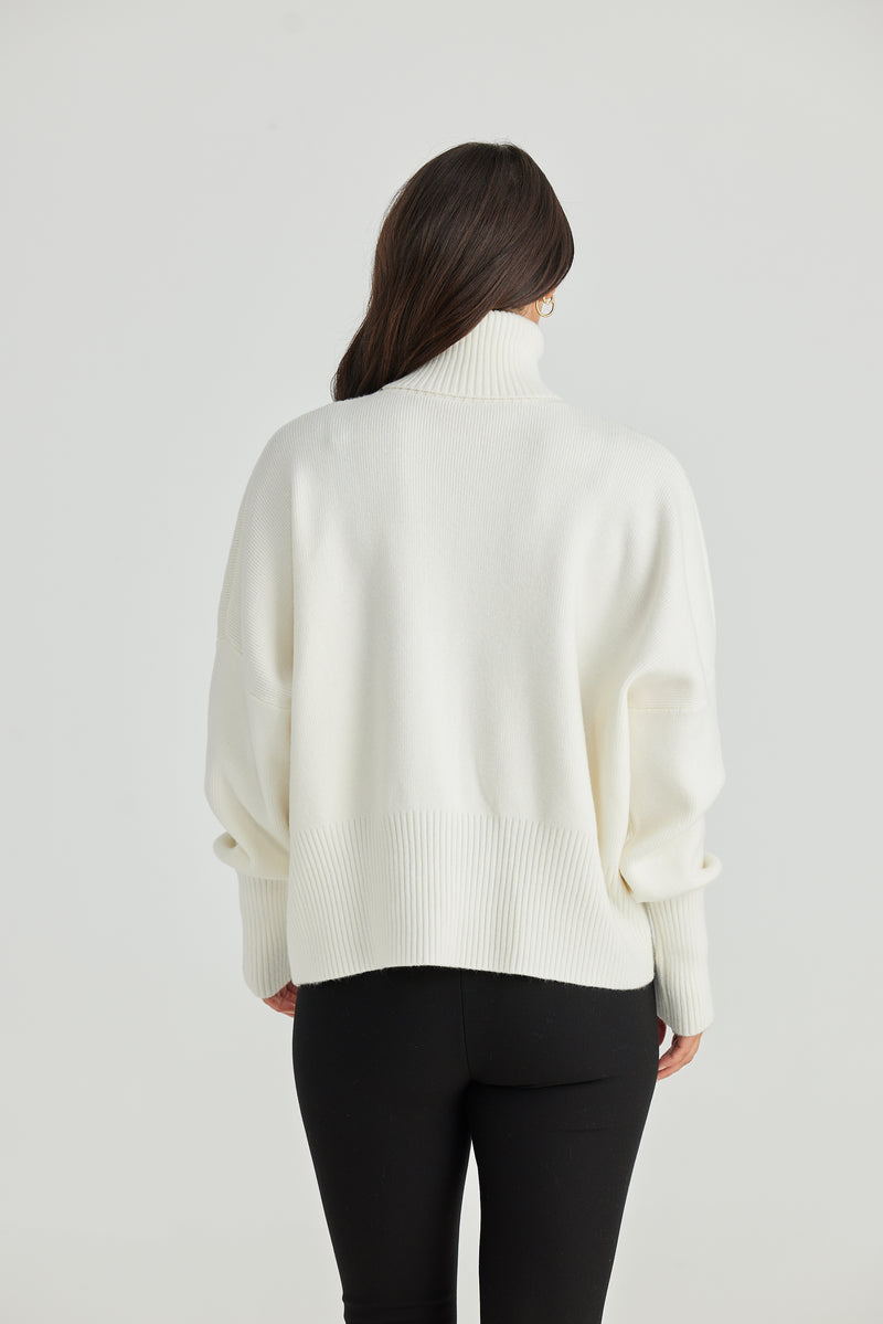 Sophie Knit Jumper Off White