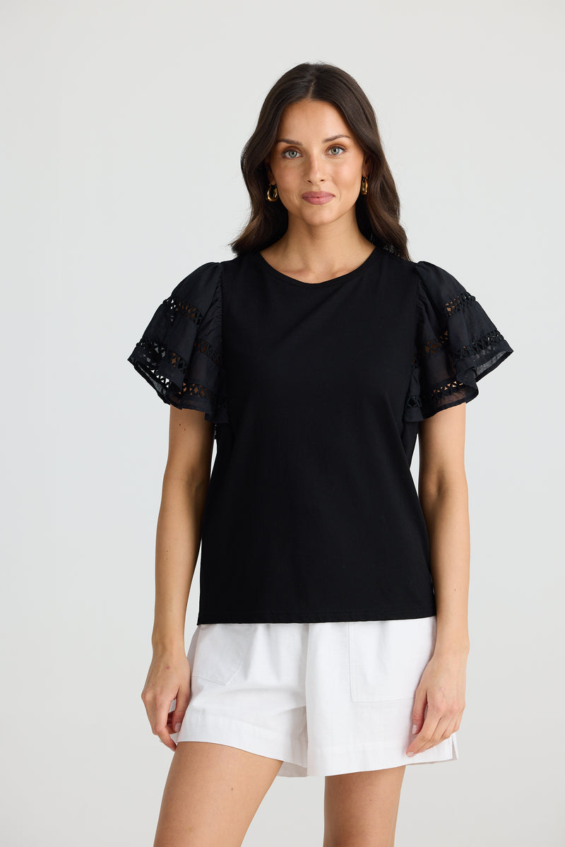 Chloe Tee Black