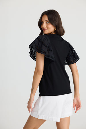 Chloe Tee Black