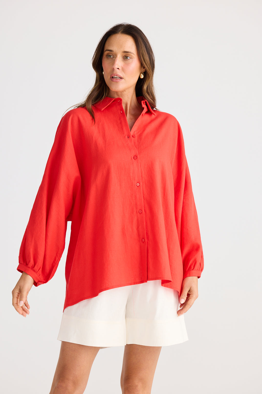 Monty Shirt Poppy Red