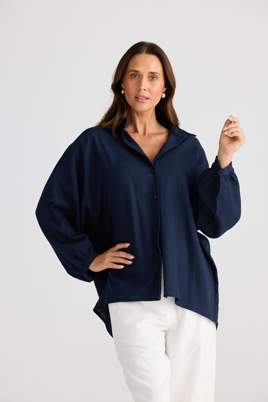 Monty Shirt Navy