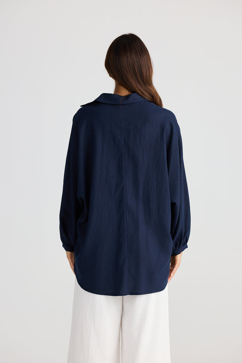 Monty Shirt Navy