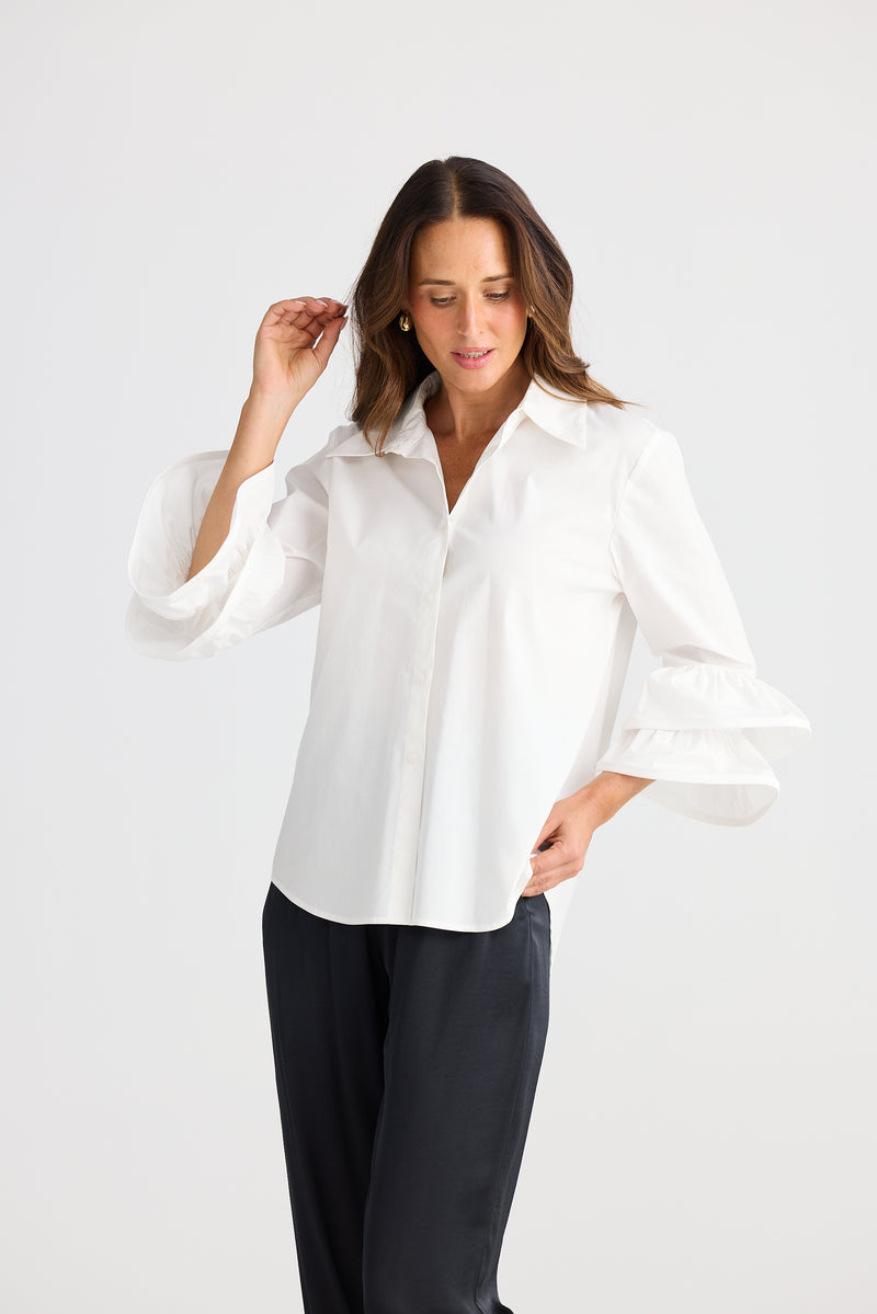 Solana Shirt White
