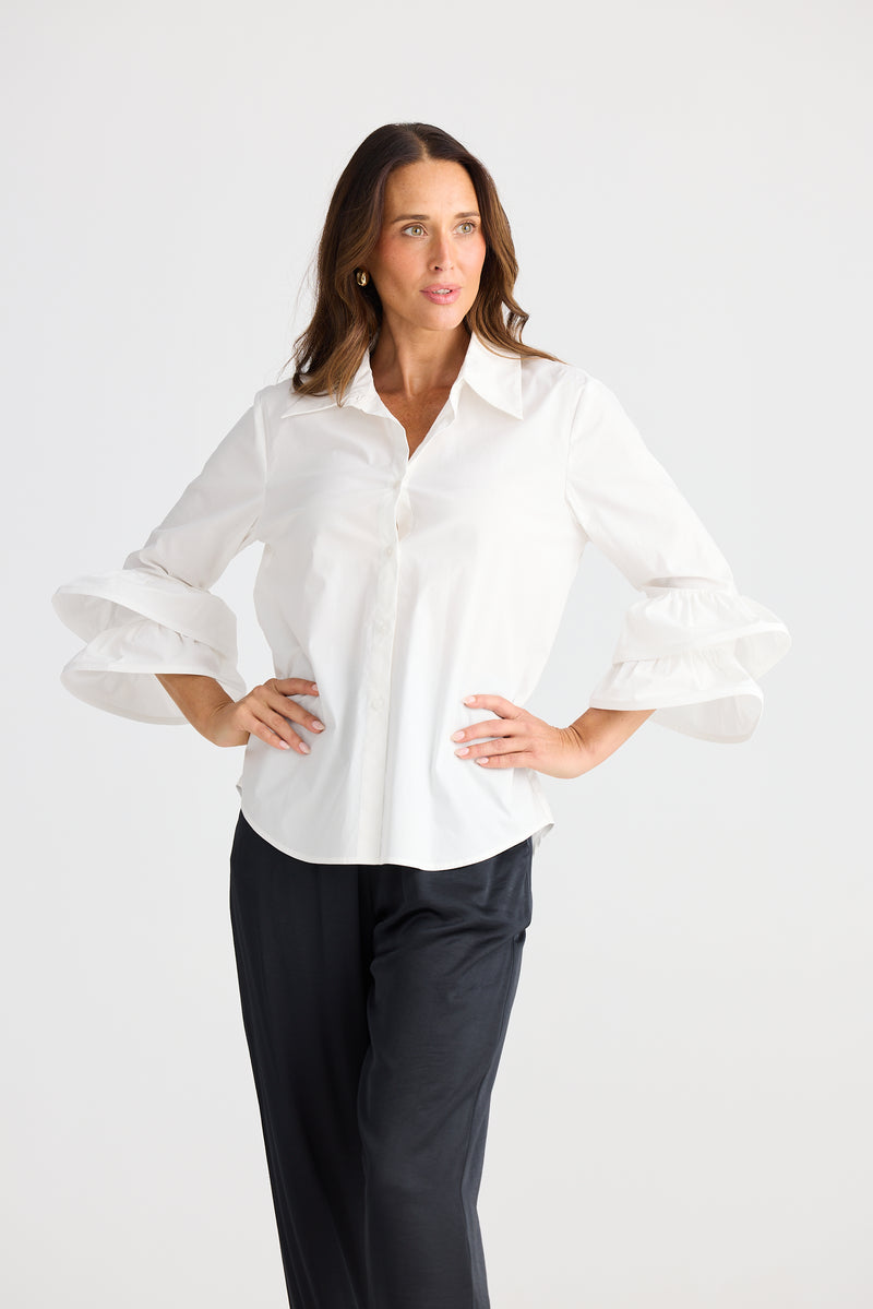 Solana Shirt White