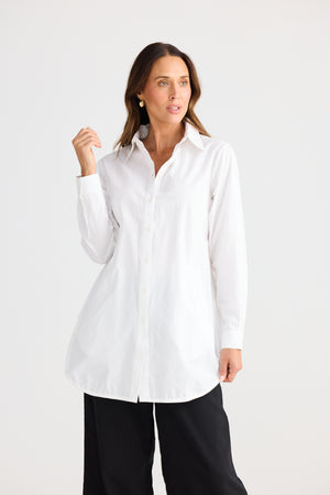 Ava Shirt White