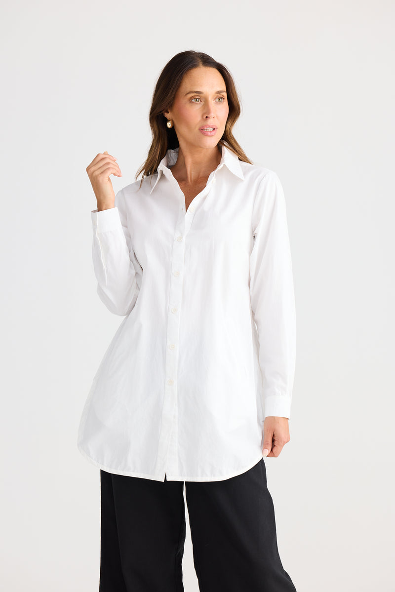 Ava Shirt White