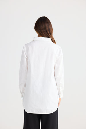 Ava Shirt White
