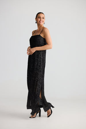 Jazzy Maxi Dress Black