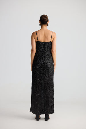 Jazzy Maxi Dress Black