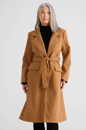 Julianne Coat Camel