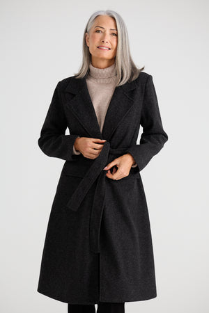 Julianne Coat Charcoal
