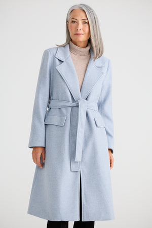 Julianne Coat Steel Blue