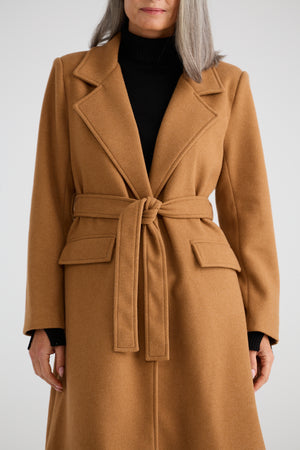 Julianne Coat Camel