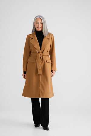 Julianne Coat Camel