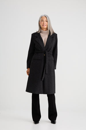 Julianne Coat Charcoal