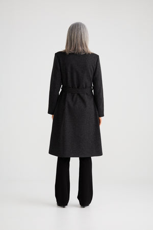 Julianne Coat Charcoal