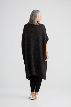 Phoenix Knit Cardi Charcoal