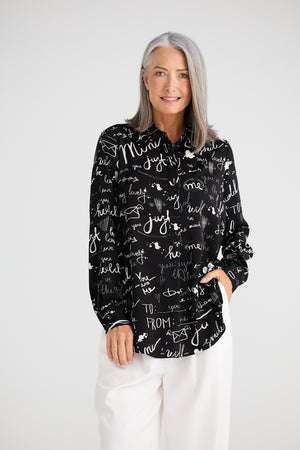 Astrid Shirt Amour Print