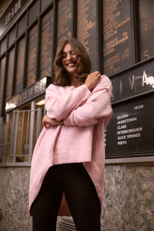 Wiltshire Knit Soft Pink
