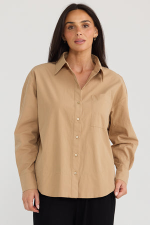 Deluxe Shirt Taupe