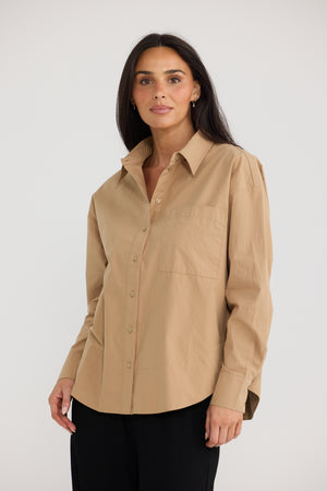 Deluxe Shirt Taupe