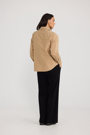 Deluxe Shirt Taupe