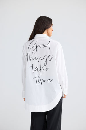 Claire Shirt Good Things White