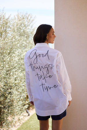 Claire Shirt Good Things White