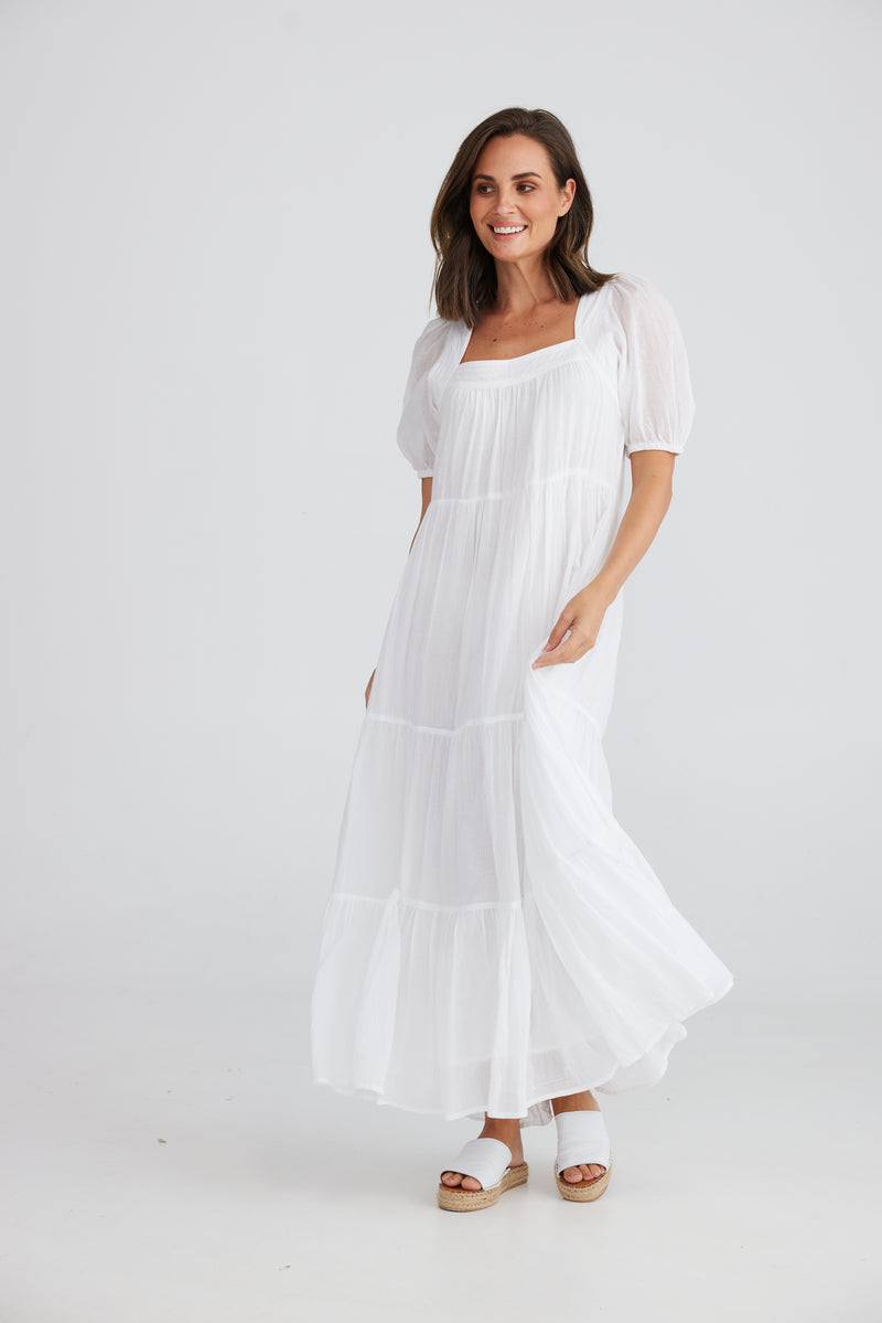 Sunseeker Dress White