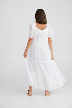 Sunseeker Dress White