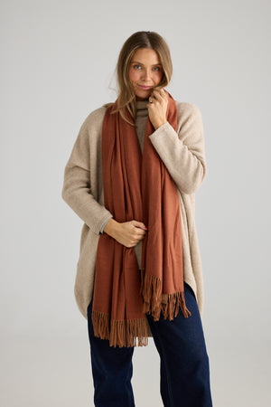 Phoenix Scarf Brown