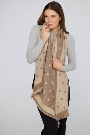 Gallery Scarf Taupe