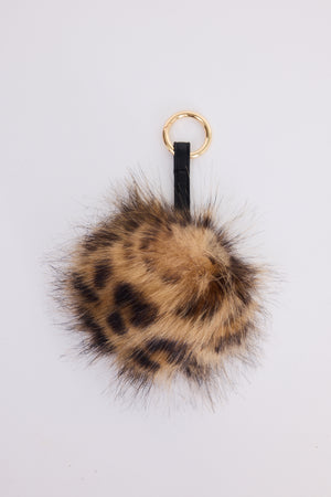 Luna Keyring Brown