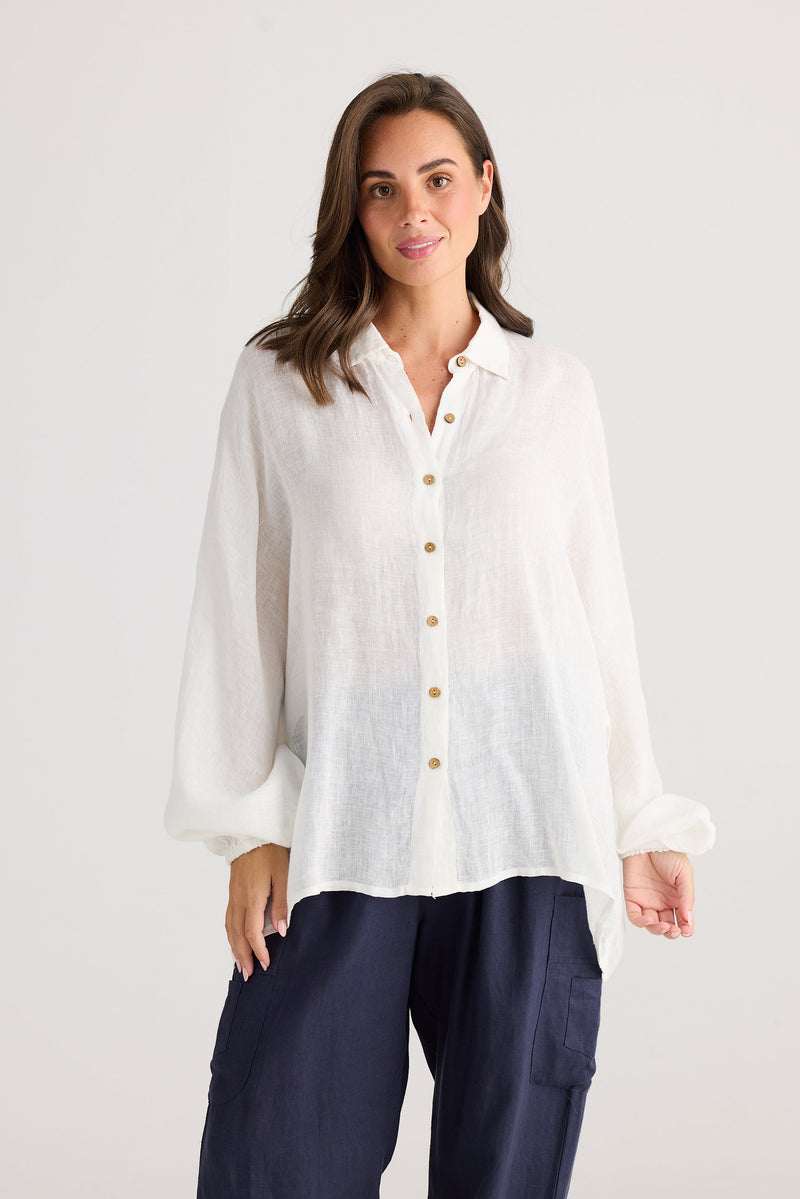 Cliffside Shirt White