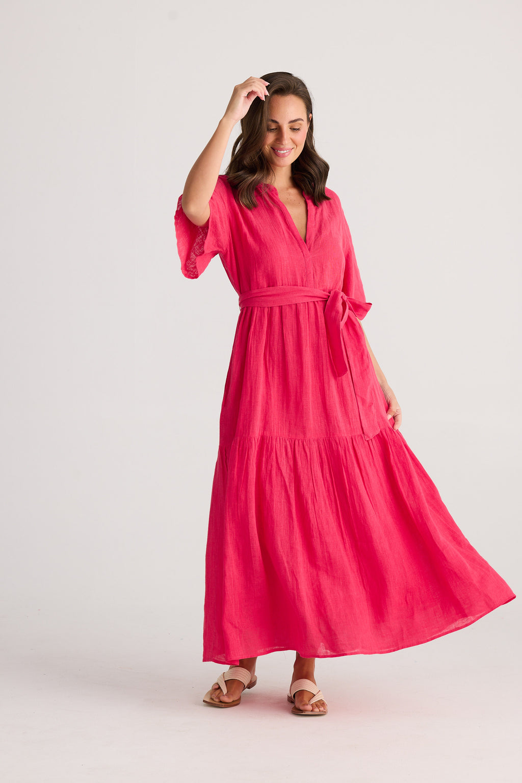 Lynwood Dress Raspberry