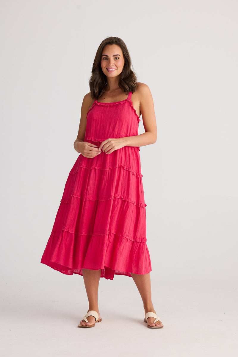 Alita Dress Raspberry