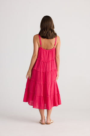 Alita Dress Raspberry