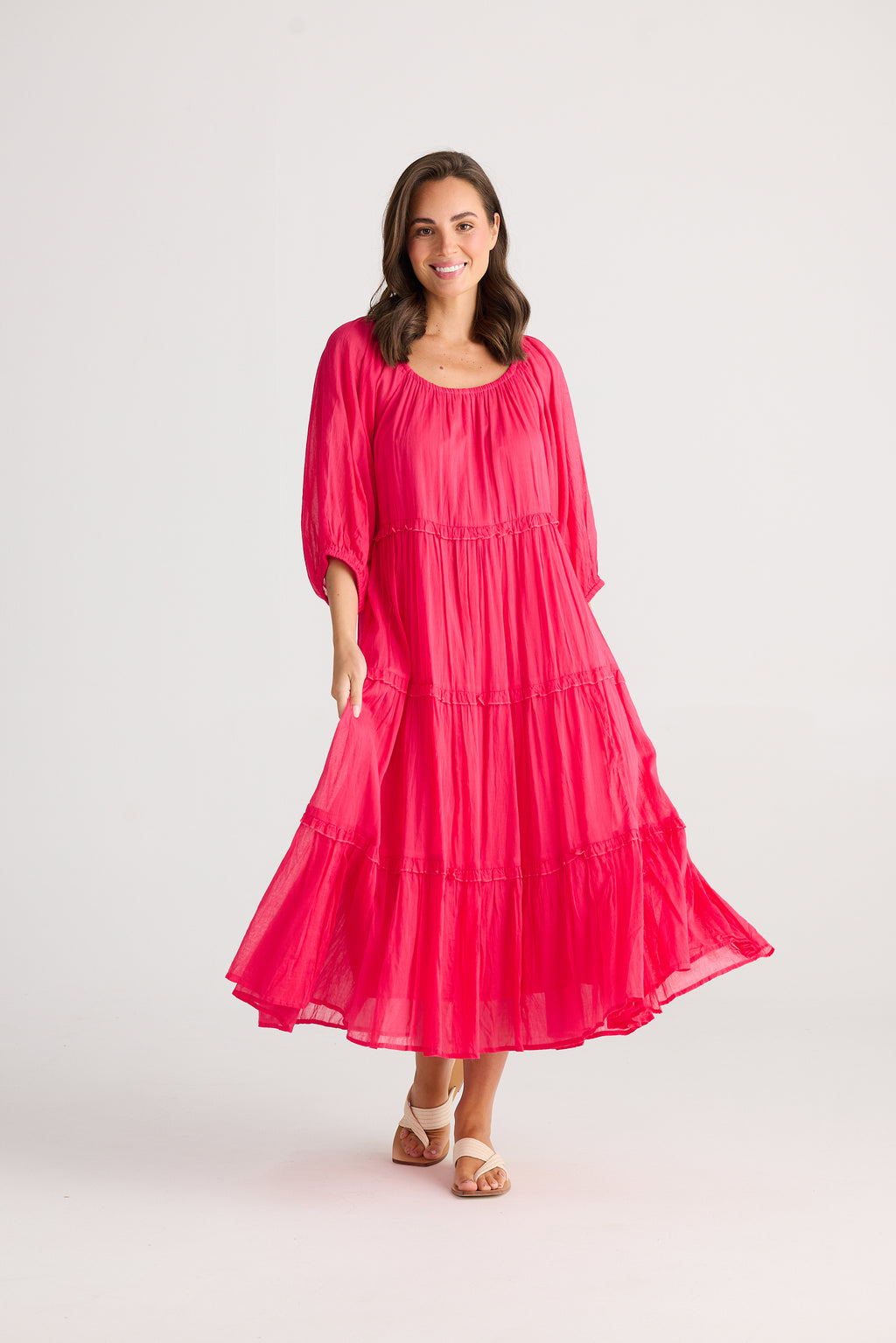 Grenadine Dress Raspberry