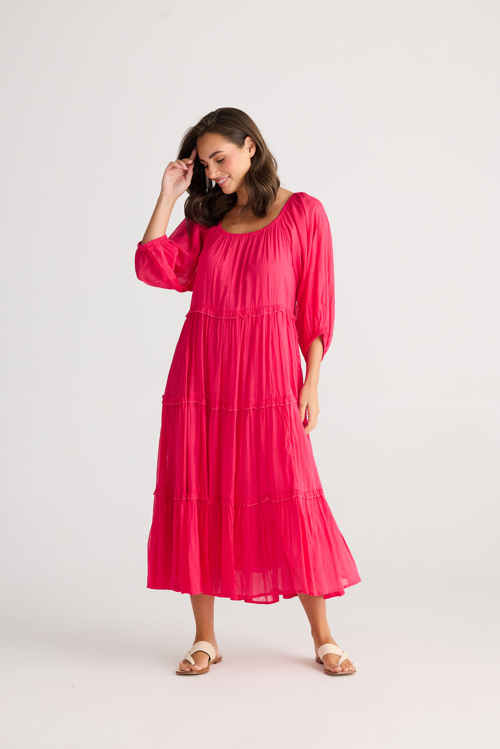 Grenadine Dress Raspberry