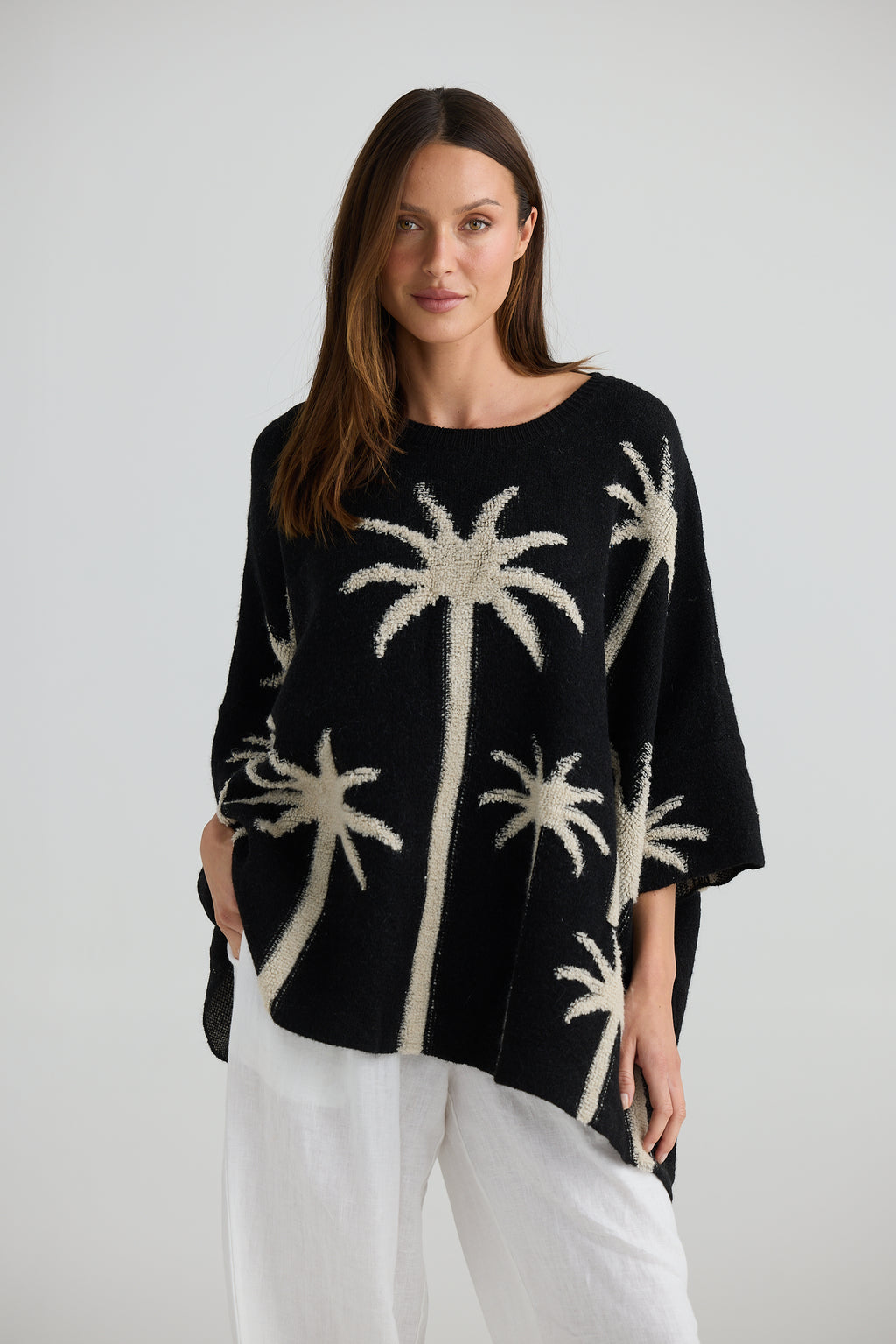 Palm Cove Knit Black