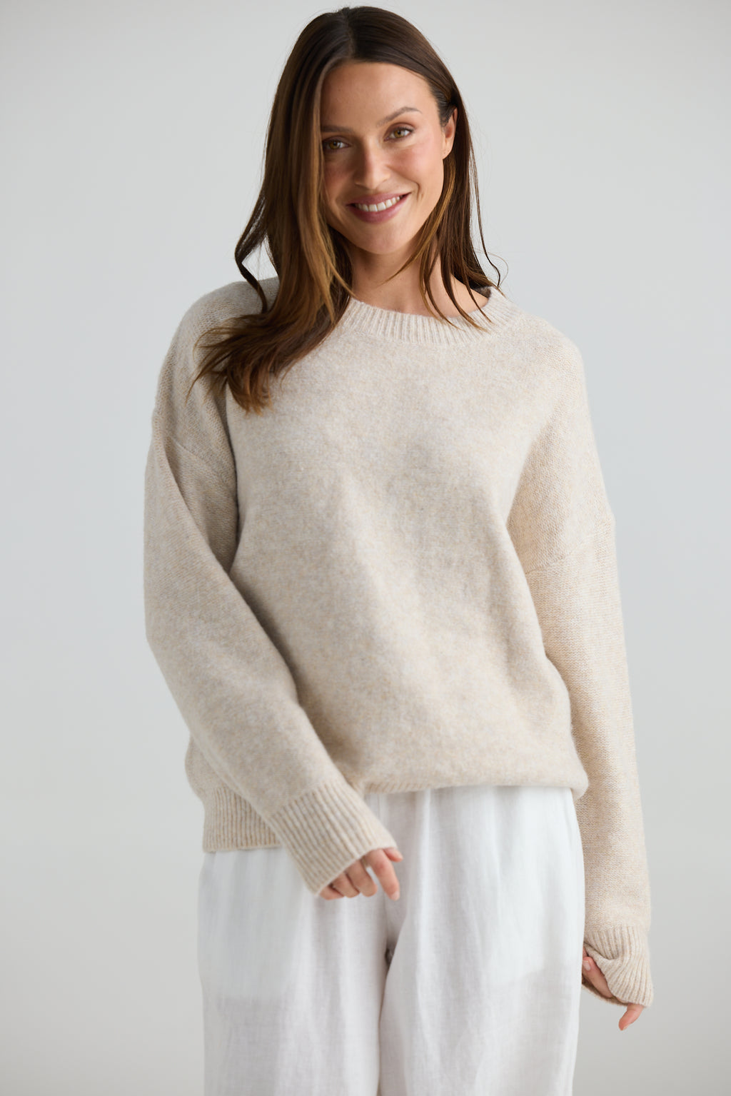 Overboard Knit Natural