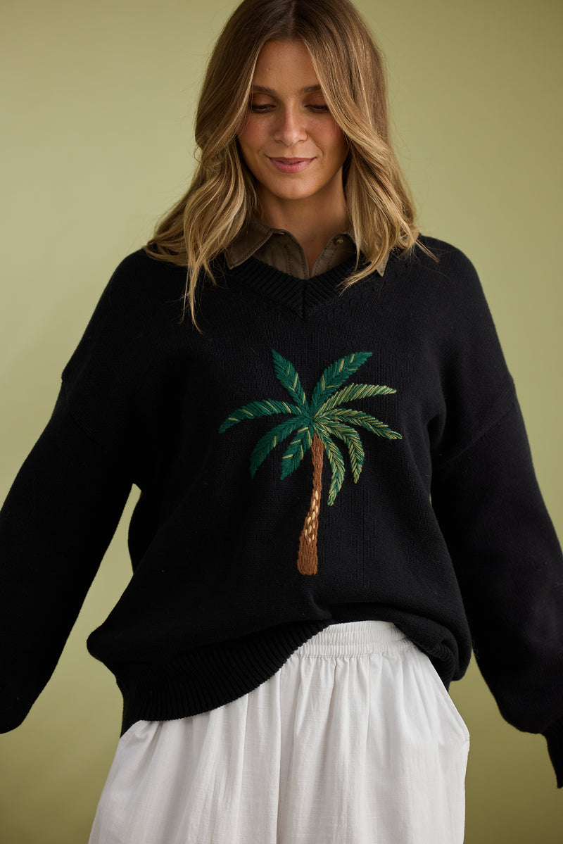 Fiji Knit Black