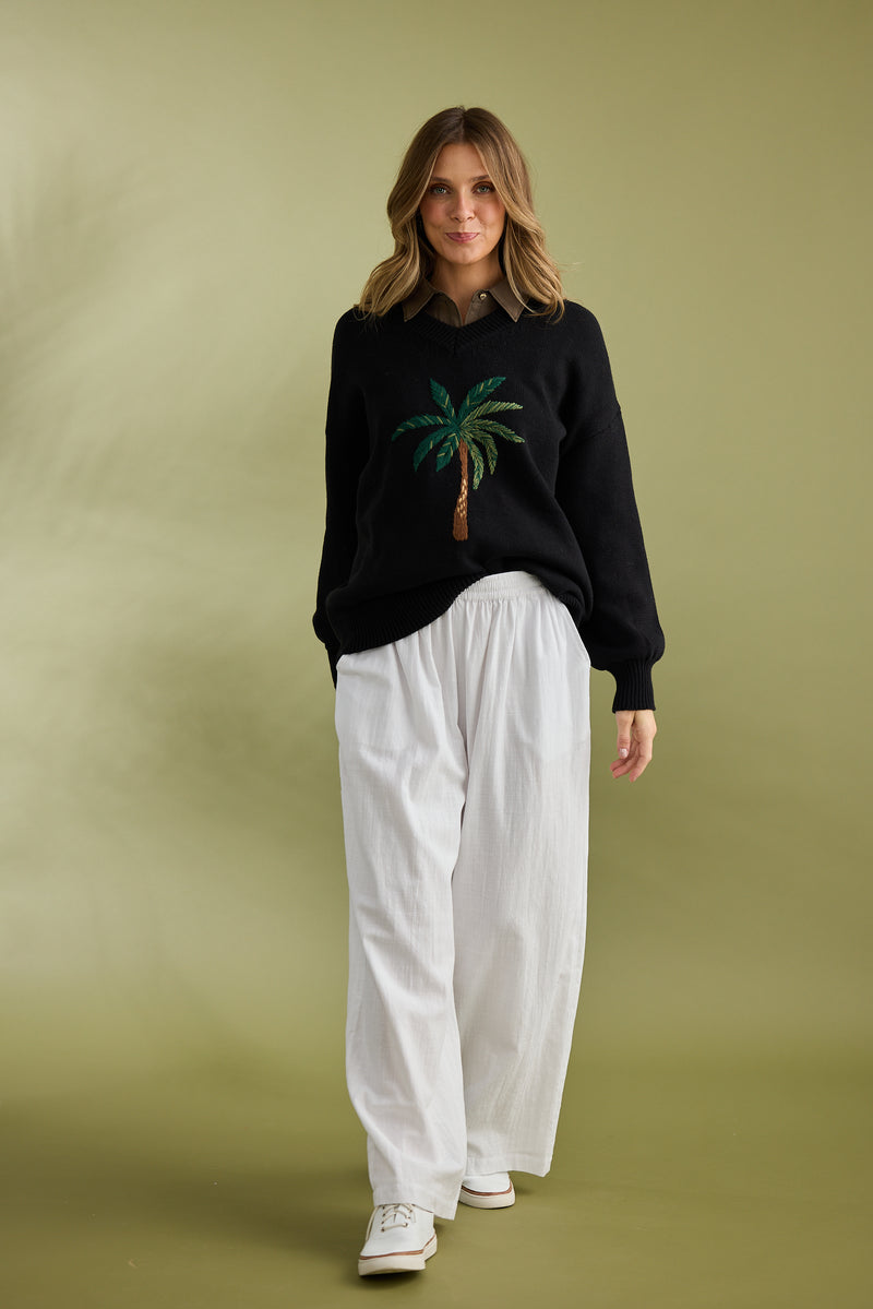 Fiji Knit Black
