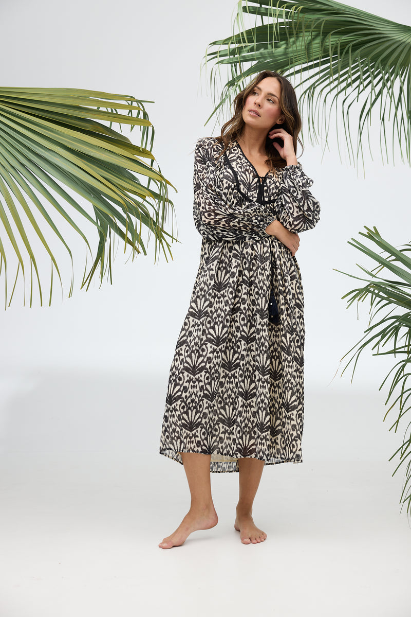 Ocean Dress Spring Fan