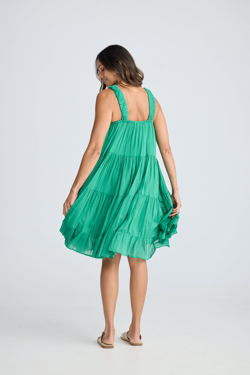 Saunter Dress Jade