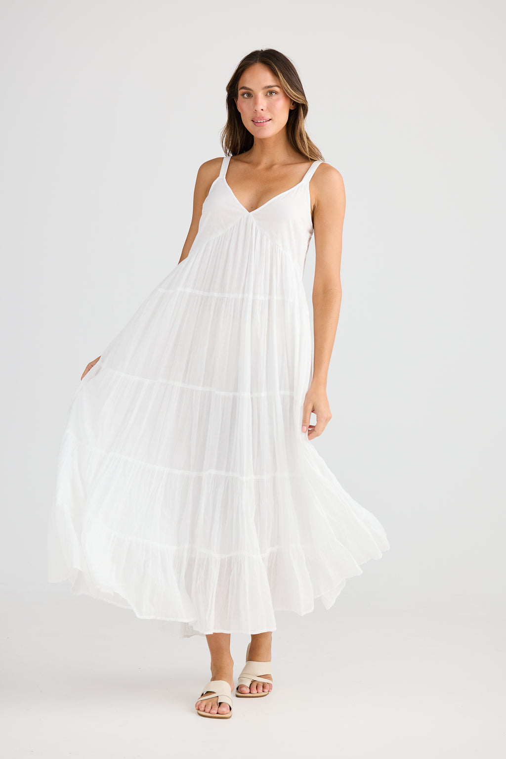 Evianna Dress White