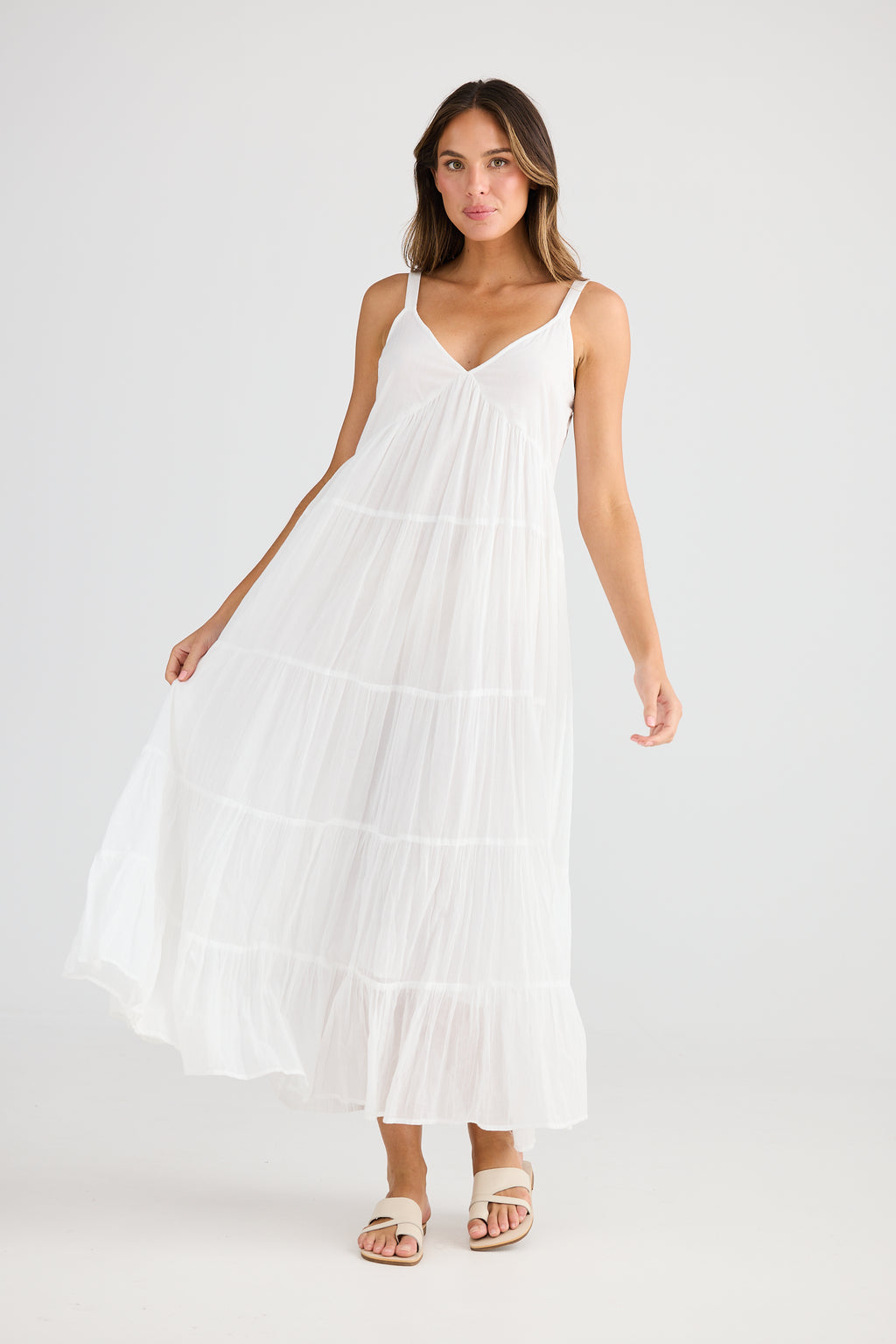 Evianna Dress White