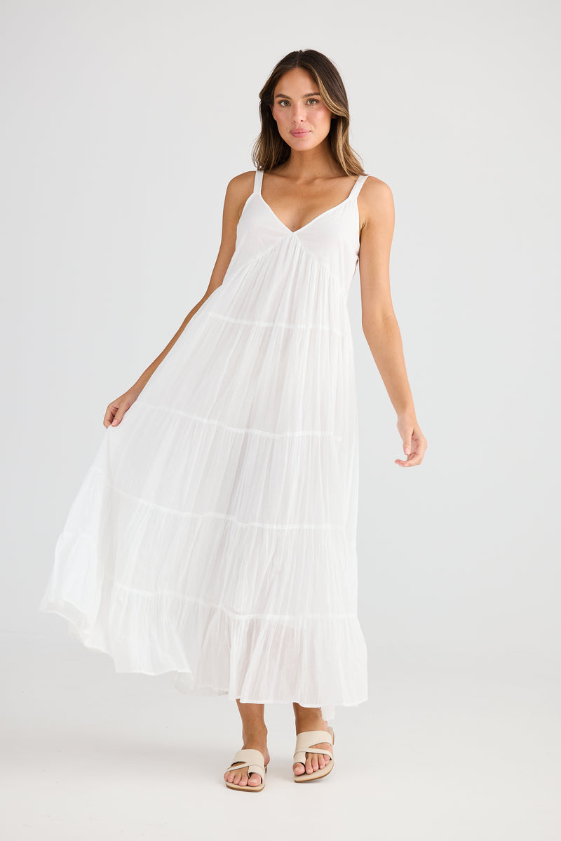 Evianna Dress White